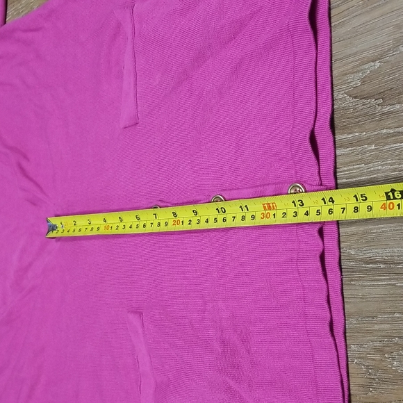 (L) Joan Rivers Wool Blend Cardigan Casual Lightweight Office Workwear - Picture 6 of 10